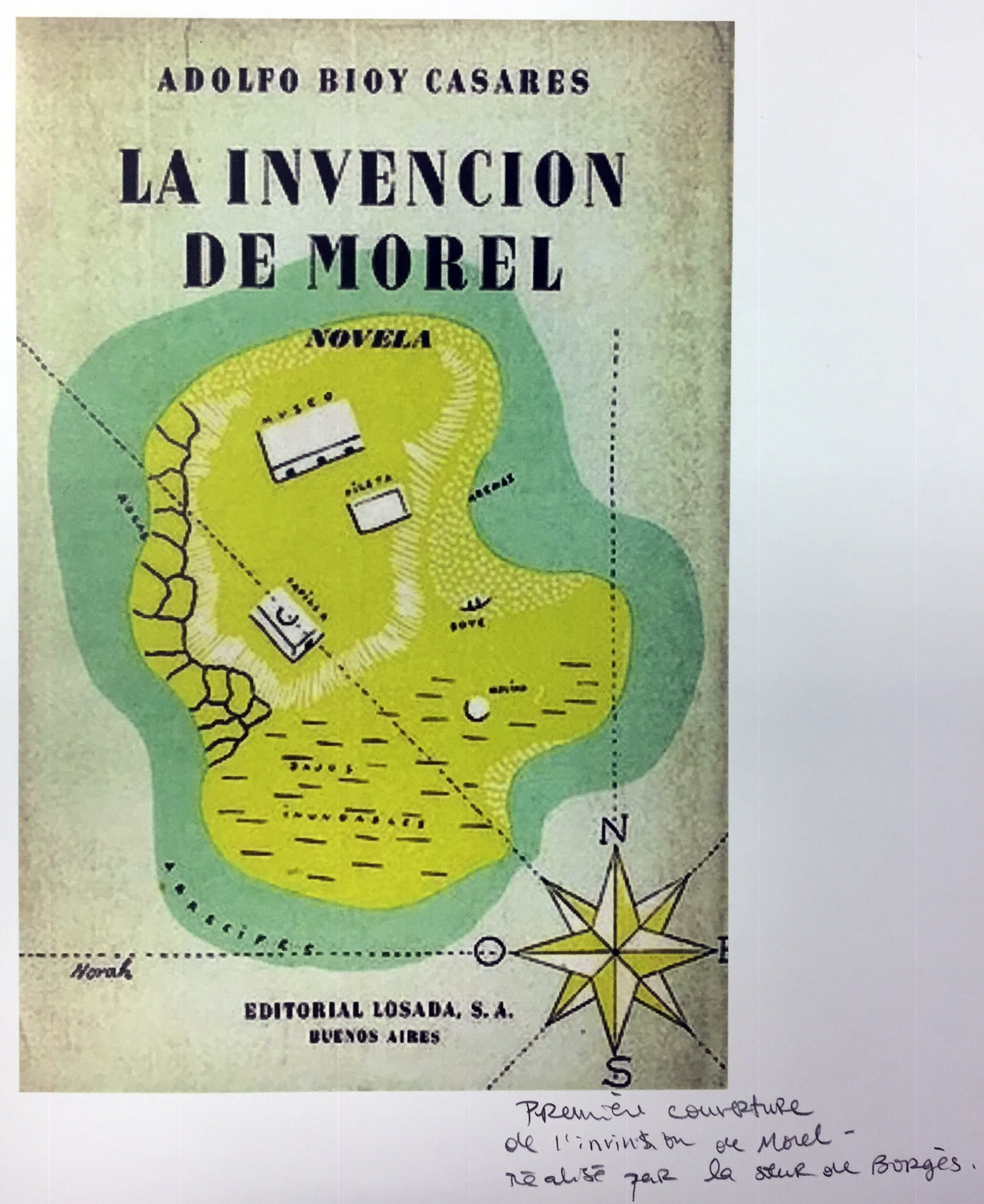 Couverture du roman La Invencion de Morel